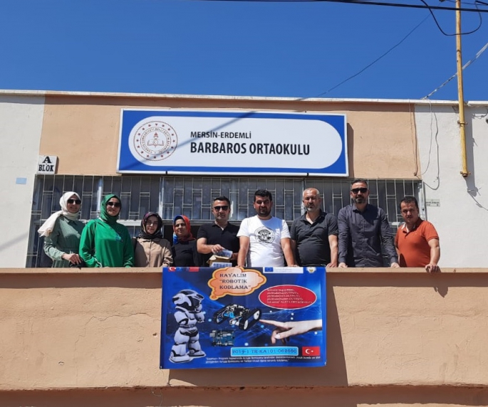 ALATA ORTAOKULU AVRUPA BİRLİĞİ ERASMUS PROJESİNİ YANGINLAŞTIMA KAPSAMINDA OKULLARI BİLGİLENDİRİYOR