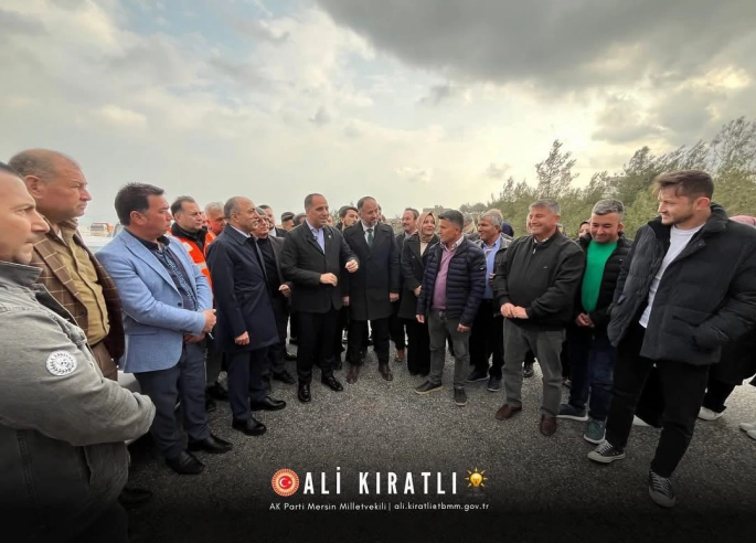 Ak Parti Mersin Milletvekili Ali Kıratlı   NE SÖZ VERDİYSEK YERİNE GETİRDİK.