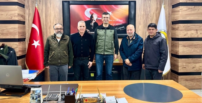 Gazetecilerden Orman İşletme Müdürü Mehmet Akbudak’a Hayırlı Olsun Ziyareti